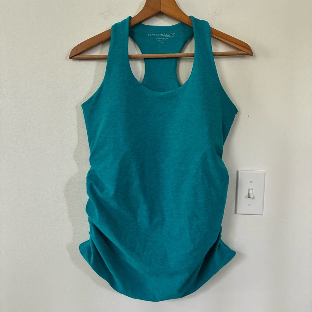 Beyond Yoga Beyond the Bump Spacedye Maternity Racerback Tank